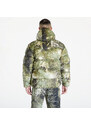 Férfi pufi-dzseki Nike ACG "Lunar Lake" Allover Print Puffer Jacket UNISEX Oil Green/ Medium Olive/ Reflective Silv