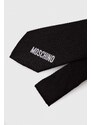 Moschino selyen nyakkendő fekete, M5662 55058