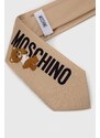 Moschino selyen nyakkendő bézs, M5766 55059