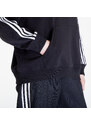 adidas Originals Női kapucnis pulóver adidas 3 Stripes Hoodie Os Black