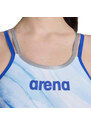 Arena one dreams double cross one piece neon blue/silver/white l -