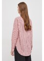 Lauren Ralph Lauren pamut ing női, galléros, rózsaszín, regular
