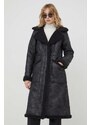 Superdry kabát női, fekete, átmeneti