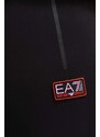 EA7 Emporio Armani legging fekete, női, sima