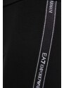EA7 Emporio Armani legging fekete, női, nyomott mintás
