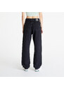 Női farmer Calvin Klein Jeans High Rise Straight Jeans Denim Black