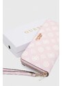 Guess pénztárca LAUREL rózsaszín, női, SWPG85 00460