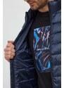 Calvin Klein rövid kabát férfi, sötétkék, átmeneti