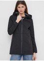 Geox rövid kabát W4520G-T2975 W SPHERICA női, fekete, átmeneti