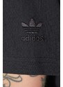 adidas Originals pamut póló fekete, férfi, nyomott mintás, IS0227