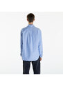 Férfi ing Nike Life Oxford Buttondown Long Sleeve Shirt White/ Game Royal/ Football Grey