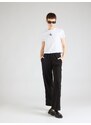 Calvin Klein Jeans Póló bazaltszürke / fekete / fehér