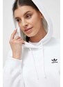adidas Originals felső fehér, női, nyomott mintás, kapucnis, IP0586