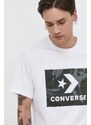 Converse pamut póló fehér, férfi, nyomott mintás