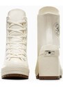 Converse sportcipő Chuck 70 De Luxe Heel fehér, női, A05348C