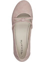 Tamaris női balerina cipő - rózsaszín
