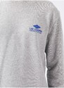 Lee Cooper Men's O Neck Gray Melange Sweatshirt 231 Lcm 241029 Neil Grä° Melange