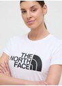 The North Face pamut póló női, fehér