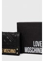Love Moschino pénztárca fekete, női