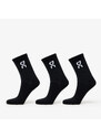 Férfi zoknik On Logo Sock 3-Pack Black
