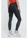 Salewa sport legging Pedroc Dry Responsive fekete, női, sima