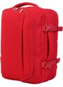 BONTOUR piros, három részes, bővíthető, kézipoggyász méretű utazó hátizsák BO2117