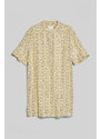 RUHA GANT REL G PATTERN SS TUNIC DUSTY YELLOW