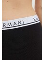 Emporio Armani Underwear leggings otthoni viseletre fekete, nyomott mintás