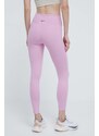 Reebok edzős legging LUX COLLECTION rózsaszín, sima