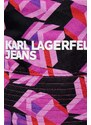 Karl Lagerfeld Jeans kalap rózsaszín