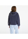 Női kapucnis pulóver Calvin Klein Jeans Washed Woven Label Hoodie Gray