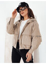 Women's transitional jacket BUNOL beige Dstreet