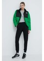 The North Face rövid kabát SAIKURU JACKET női, zöld, téli, NF0A853NROJ1