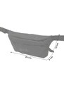 LEVI'S  Övtáska 'Levi's Headline Logo Small Banana Sling Bag' piros / fekete