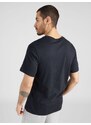 Nike Sportswear Póló 'Club' mandarin / fekete / fehér