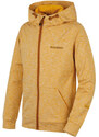 HUSKY gyermek kapucnis pulóver Alony K, sárga