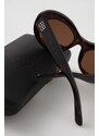 Balenciaga napszemüveg barna, női, BB0294S