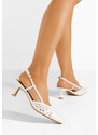 Zapatos Veratia fehér női szling