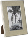Fényképkeret Home ESPRIT Ezüst színű Kristály polisztirén Romantikus 15,5 x 1,5 x 20,5 cm