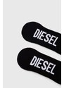 Diesel zokni 2 db fekete, férfi