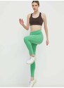Reebok edzős legging Lux zöld, sima, 100076175