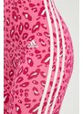 adidas legging rózsaszín, női, mintás, IS2151