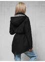 Női kabát fekete OZONEE JS/16M9068/392