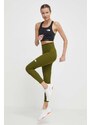 The North Face sport legging Flex zöld, női, sima, NF0A87JQPIB1