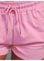 Női rövidnadrág púder rózsaszín OZONEE JS/8K1256/38