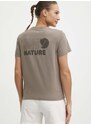 Fjallraven t-shirt Walk With Nature női, barna, F14600171
