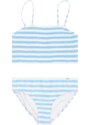 Abercrombie & Fitch Bikini 'JAN' vízszín / fehér