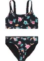 Abercrombie & Fitch Bikini jáde / sárgabarack / rózsaszín / fekete
