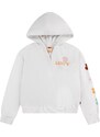 LEVI'S  Tréning póló benzin / mandarin / rózsaszín / fehér