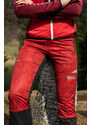 Nordblanc Piros női könnyű vízálló softshell nadrág AESTHETIC